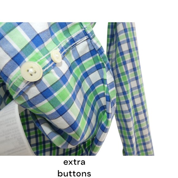 Abercrombie & Fitch Muscle Preppy Academia Office Button Down Long Sleeve Sz S - Picture 8 of 8